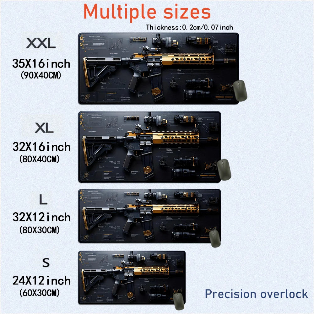 Deskzone™ Tactical Gun Edition – Stile Estremo per la Tua Scrivania