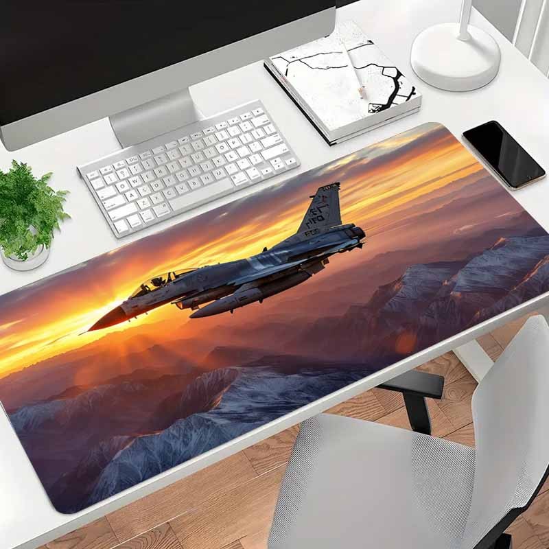 Deskzone™ AeroForce: Tappetino Gaming Jet / Aereo | Comfort & Stile Epico