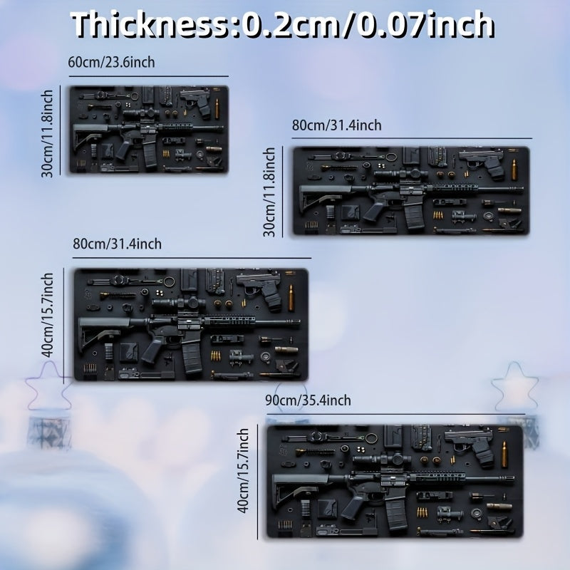 Deskzone™ GunMaster – Tappetino Manutenzione per Armi