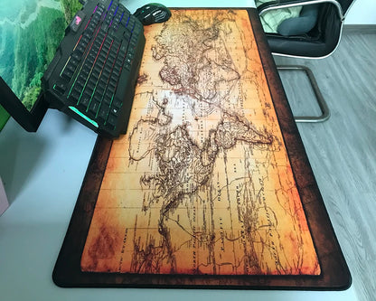 Deskzone™ Tappetino Scrivania XXL Tigre Gialla Anime