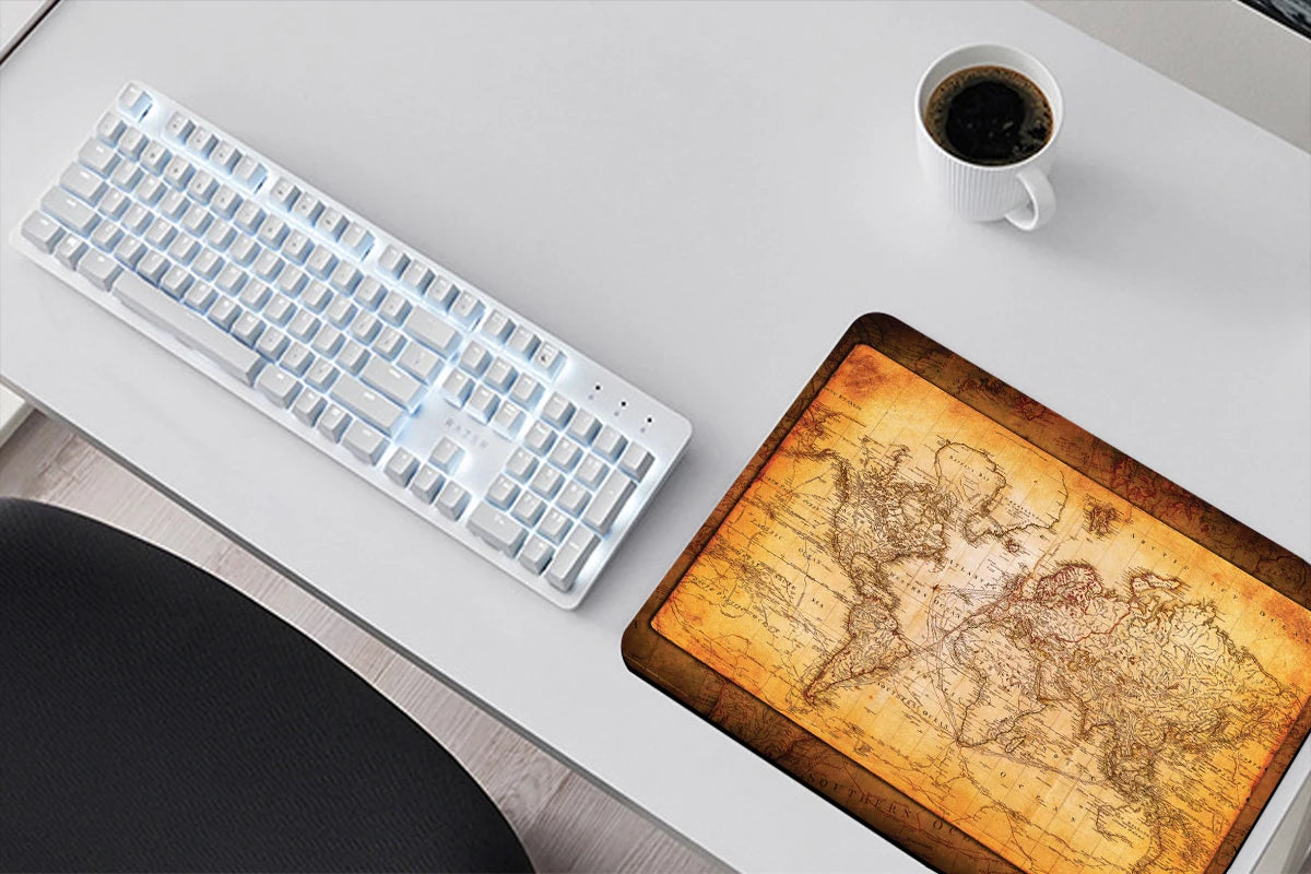 Deskzone™ Tappetino Scrivania XXL Tigre Gialla Anime